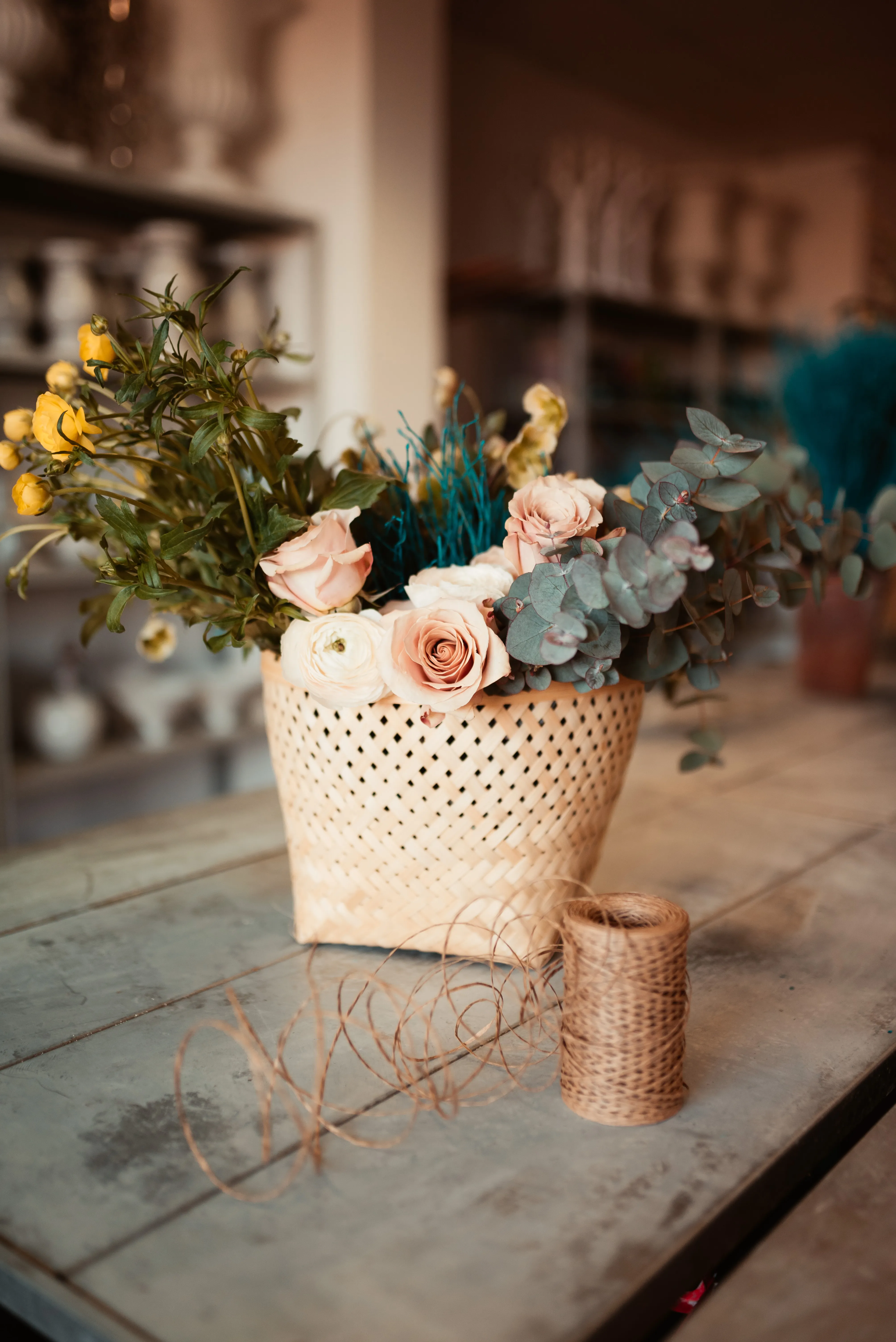 Flower box e composizione strutturata